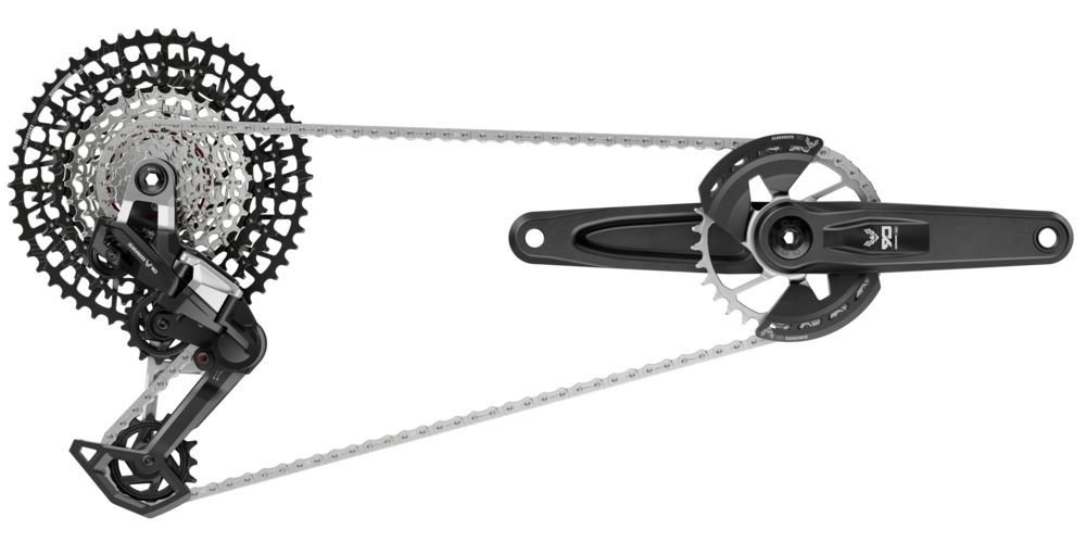 Grupo 90 Eagle T-type Pedivela Wide 175mm Sram