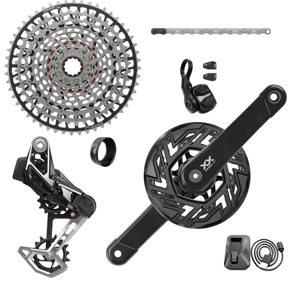 Grupo XX T-type Eagle AXS Eletrônico Pedivela 165mm E-MTB Brose Levo Specialized Sram