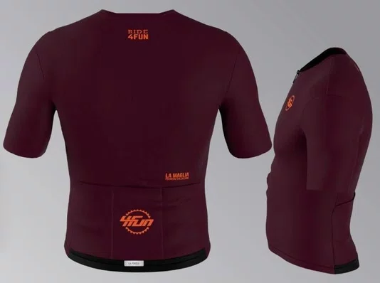 Jersey Ciclismo Cadence Premium Manga Curta Bordo 4Fun La Maglia