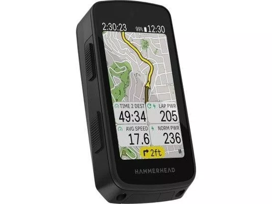 Grupo Force AXS Eletrônico E1 Flat Mount + GPS Hammerhead Karoo Sram