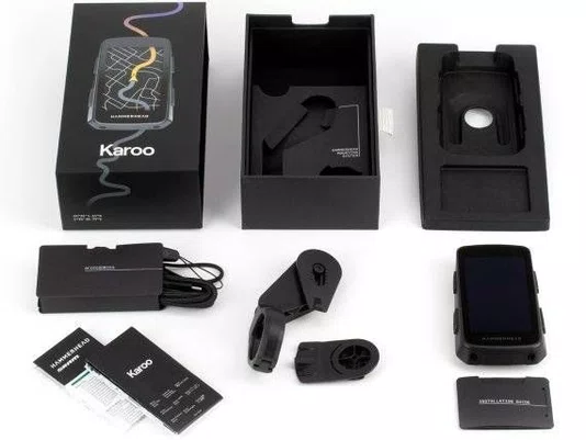 Grupo Force AXS Eletrônico E1 Flat Mount + GPS Hammerhead Karoo Sram