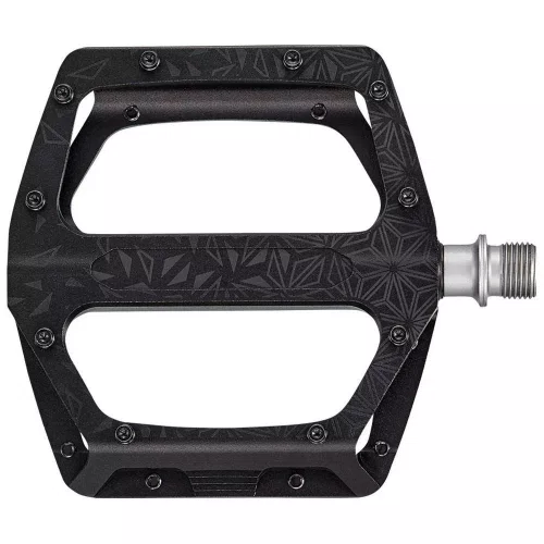 Pedal Supacaz Flat Krypto CNC Alloy Preto