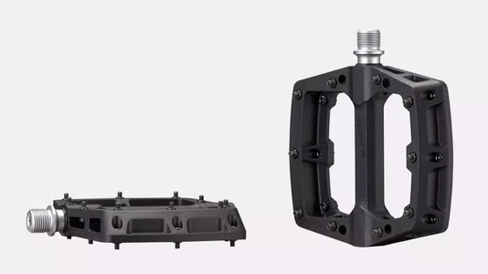 Pedal Supacaz Flat Krypto CNC Alloy Preto