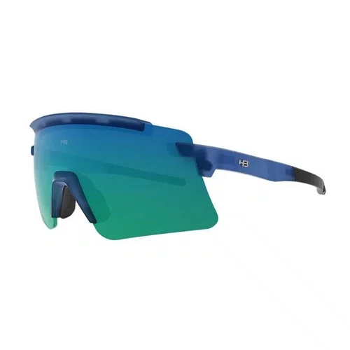 Oculos HB Apex Matte Onyx Blue Chrome