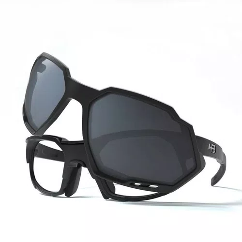 Oculos HB Rush Matte Black Gray Preto
