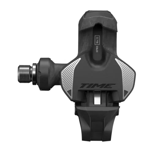 Pedal Time Clip Road Xpro 12 Q-Factor 53 Corpo em Carbono Eixo Titanio Carbon B1 Preto