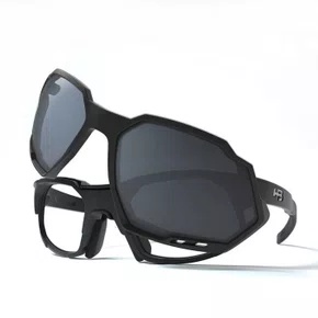 Oculos HB Rush Matte Black Gray Preto