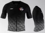 Jersey Ciclismo Cadence Manga Curta Preta Degrade 4Fun La Maglia