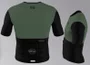Jersey Ciclismo Cadence Premium Manga Curta Preta/Verde 4Fun La Maglia