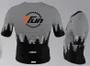 Jersey Ciclismo Cadence Manga Curta Cinza Team 4Fun La Maglia