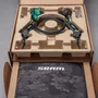 Kit Freio a Disco Maven Ultimate Stealth Expert 4 Pistoes Edicao Limitada Verde Sram