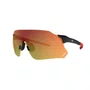 Oculos HB Quad X Matte Black Red Chrome