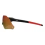 Oculos HB Quad X Matte Black Red Chrome